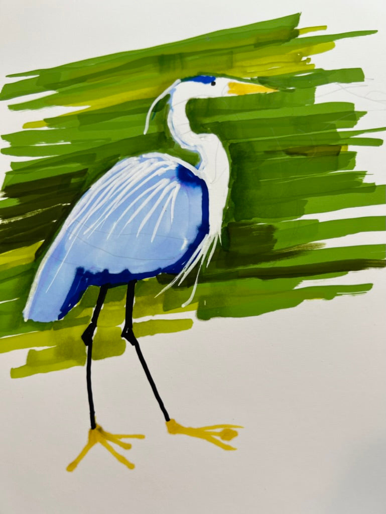 SNOWY EGRET II